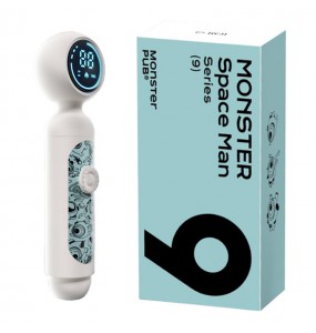 Monster Space Man AV Wand Vibrator (Chargeable - White)